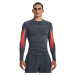 Tričko Under Armour Hg Armour Novelty Ls Downpour Gray