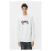 Koton Back Printed Sweat Asian Themed Crew Neck