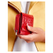 Dámska červená peňaženka za zips