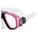 Potápačská maska CRESSI FOCUS MASK SIL CLEAR FRAME PINK