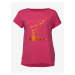 Ružové dámske tričko LOAP Bazala