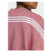 Adidas Mikina Future Icons 3-Stripes Sweatshirt IB8498 Ružová Loose Fit