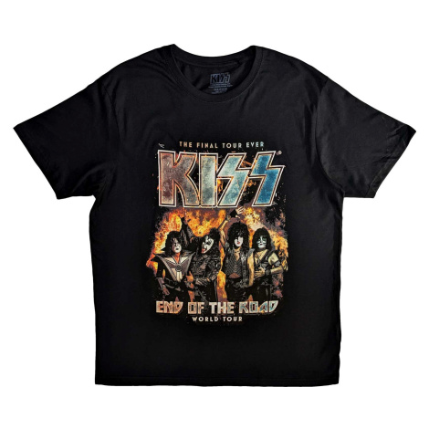Kiss tričko End Of The Road Final Tour Čierna