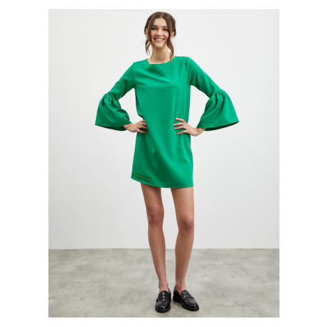Svetlo zelené dámske šaty Simpo Star