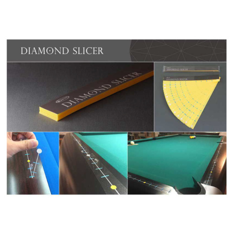 Kamui Tréningová fólia Diamond Slicer na 9&#039; pool biliardový stôl