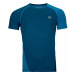 Ortovox 120 Cool Tec Fast Upward T-Shirt Petrol Blue Blend