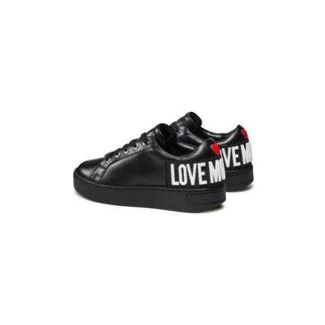 LOVE MOSCHINO Sneakersy JA15573G0DIA0000 Čierna