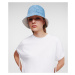 Klobúk Karl Lagerfeld K/Essential Bucket Hat Denim Modrá