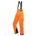 Dětské lyžařské kalhoty s membránou ptx ALPINE PRO OSAGO neon shocking orange 140-146