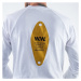 Pánske tričko Wood Wood Han Dlhý rukáv 12035408-2334 žiarivo biela