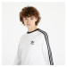 Tričko adidas Originals 3-Stripes Long Sleeve Tee White