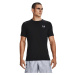 Tričko Under Armour Hg Armour Fitted SS Tee Black/ White M