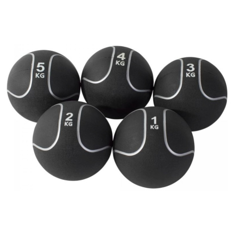 Gorilla Sports Medicinbal set Black Silver, 15 kg