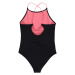 Tommy Hilfiger Underwear Jednodielne plavky  tmavomodrá / pitaya / biela
