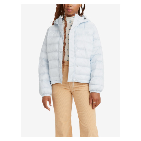 Levi&#39;s Light Blue Levi&#39;s® Edie Quilted Hooded Jacket - Women Levi´s
