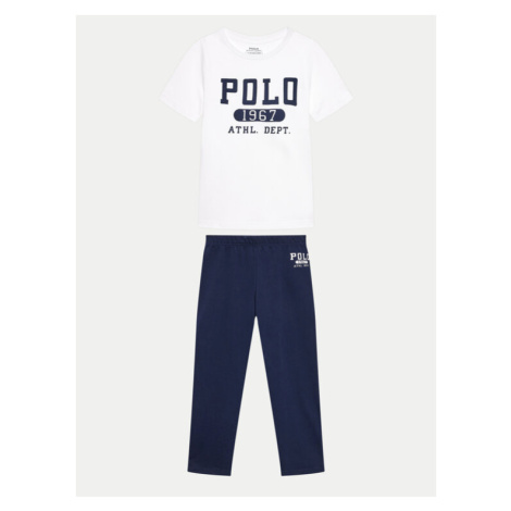 Polo Ralph Lauren Pyžamo 8P0148-BFT Tmavomodrá Regular Fit