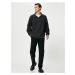 Koton Men's Anthracite Sweatshirt