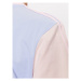 Adidas Tričko Essentials 3-Stripes Single Jersey Crop Top IC1472 Modrá Loose Fit