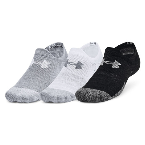 Under Armour ponožky UA Heatgear Ultra Low Tab 3pk šedá 36