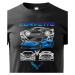 Detské tričko Chevrolet Corvette - kvalitná tlač a rýchle dodanie