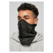 Elastic neck gaiter in black