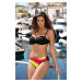 Magnolia Nero-Estate-Fresia swimsuit M-584 black-yellow