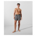 Plavky Karl Lagerfeld Seasonal Aop Short Boardshorts Čierna