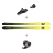 Skialp lyže VOLKL RISE UP 82 FLAT +SKINS + ALPINIST DEMO 10 90MM BLACK