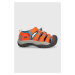 Detské sandále Keen oranžová farba