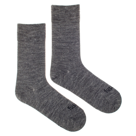 Ponožky Merino sivé Fusakle