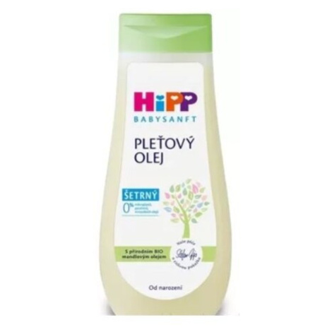 HiPP Babysanft pleťový olej šetrný s bio mandľovým olejom 200 ml