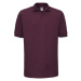 Russell Unisex polokošele R-599M-0 Burgundy