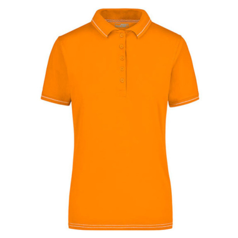 James&amp;Nicholson Dámska polokošeľa JN568 Orange