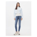 Calvin Klein Jeans Košeľa J20J222614 Modrá Cropped Fit