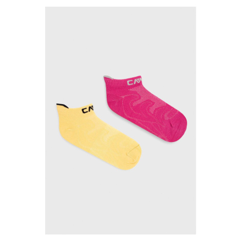 Detské ponožky CMP ružová farba