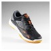 Pánska obuv na hádzanú H100 sivo-čierno-oranžová
