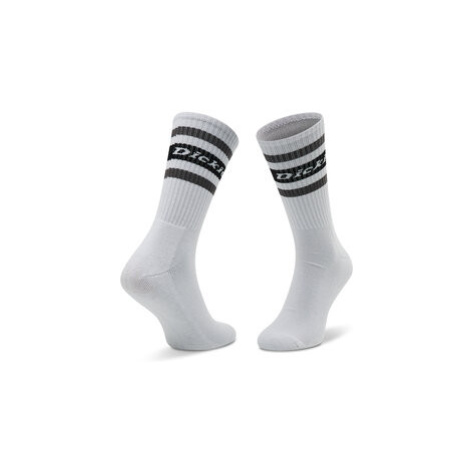 Dickies Súprava 2 párov vysokých ponožiek unisex Genola DK0A4XDKBLK1 Biela