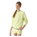 Dievčenská mikina 4F JUNIOR SWEATSHIRT-4FJWSS24TSWSF0920-72S-LEMON