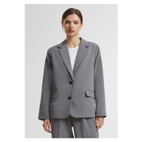 Women's long jacket gray Urban Classics