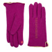 Art Of Polo Woman's Gloves rk23348-4 Fuchsia/Silver