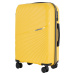 Žltá 3dielna sada kufrov Wings HPE01 3, Set of 3 Wings POLIPROPYLEN suitcases L,M,S Yellow