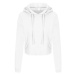 Just Hoods Dámska mikina s kapucňou JH016 Arctic White