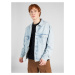 Tommy Jeans Prechodná bunda 'Aiden'  svetlomodrá / svetločervená / biela