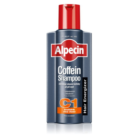 Alpecin Hair Energizer Coffein Shampoo C1 kofeínový šampón pre mužov stimulujúci rast vlasov