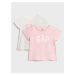 Dvojbalenie tričiek GAP s logom - pre dievčatá