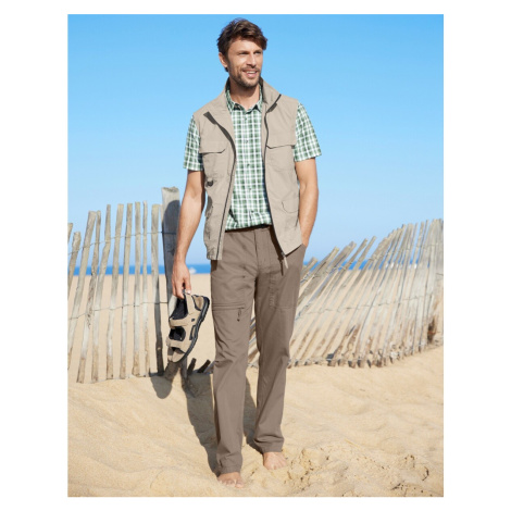 Dlhé nohavice s pružným pásom a vreckami a zladeným opaskom Blancheporte