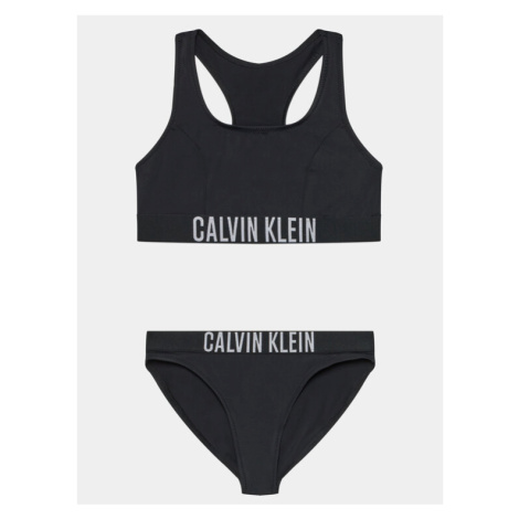 Calvin Klein Swimwear Bikiny KY0KY00056 Čierna