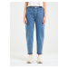 Big Star Woman's Tapered Trousers Denim 190083 Light Denim-244