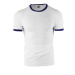 Bielo-modré pánske tričko s krátkym rukávom