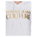 Versace Jeans Couture Mikina 74HAIT01 Biela Regular Fit